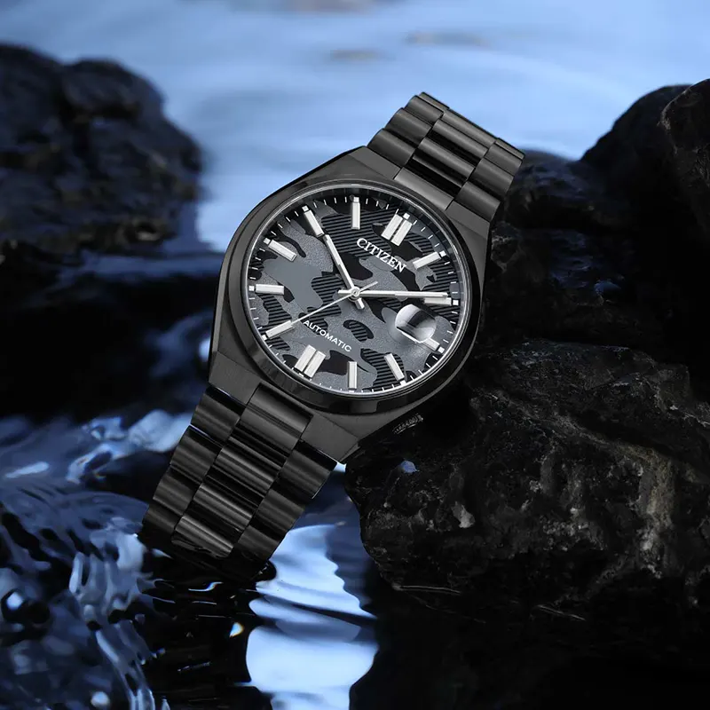 Citizen Tsuyosa Automatic Black Dial Men's Watch- NJ0155-87E